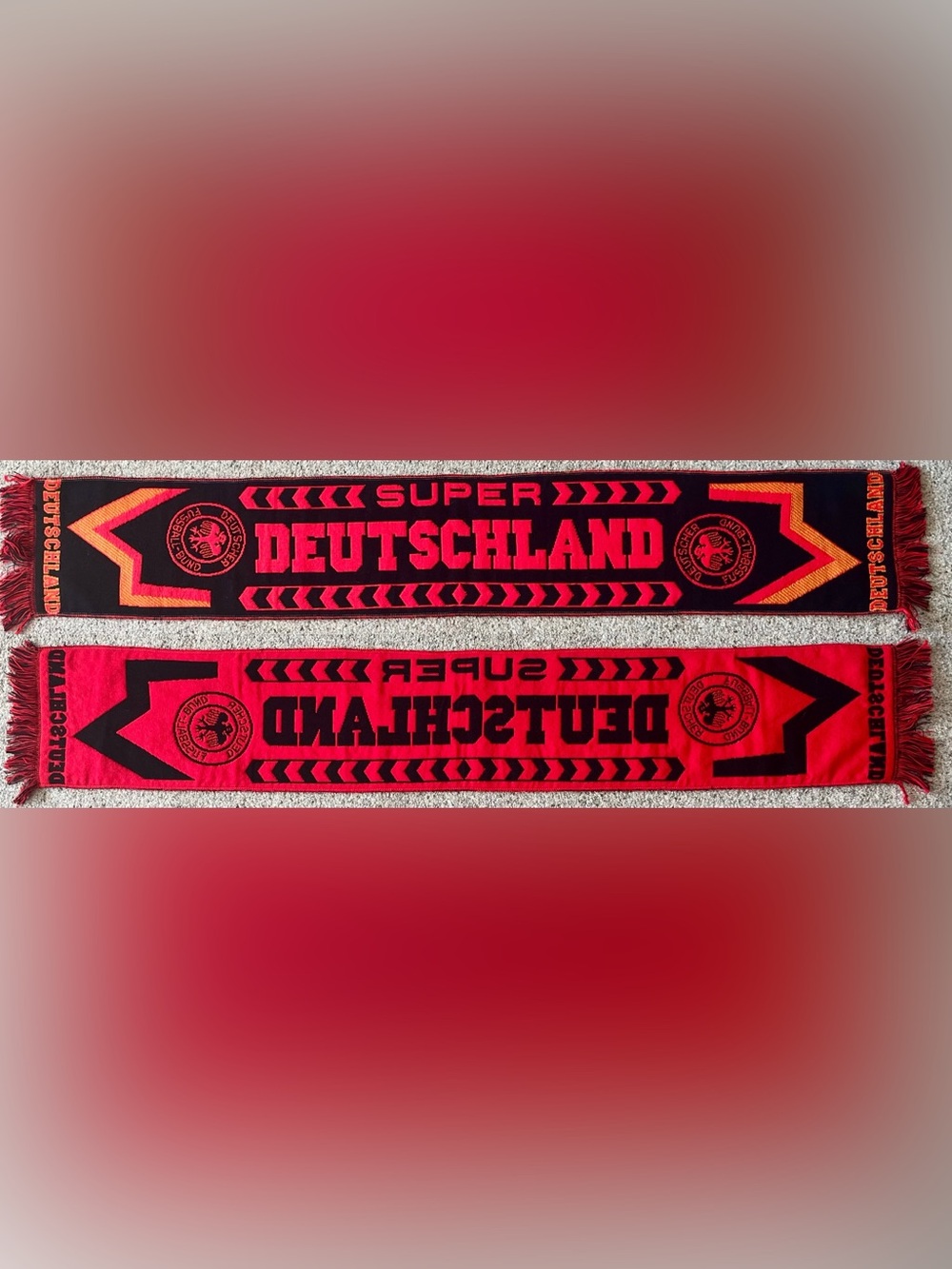Germany National Football Team Super Deutschland DFB Soccer Scarf